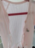 貝瑞加（Babyprints）新生兒連體衣2件裝嬰兒純棉爬服夏季薄款哈衣柔軟家居內(nèi)衣 白粉52 曬單實(shí)拍圖