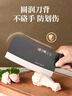 張小泉黑將不銹鋼廚房家用刀具 切菜刀 斬切刀 【京東限定】 曬單實(shí)拍圖