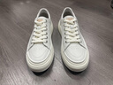 Leaveland楓葉男鞋夏季新款休閑鞋男透氣低幫軟底板鞋男潮流百搭小白鞋子男 白色【標準皮鞋碼】 41 曬單實拍圖