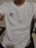 彪馬（PUMA）純棉寬松純色休閑短袖T恤男女款新款夏季運動(dòng)上衣 688925 白-02 L (180/100A) 曬單實(shí)拍圖