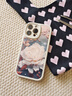 屹川（YICHUAN）適用蘋果16/17/pro/max手機殼 iPhone16plus全包16e防摔Air網(wǎng)紅新款皮紋硅膠軟殼望舒金蓮女款 【古董白】望舒金蓮-贈保護膜+掛繩 蘋果16 曬單實拍圖