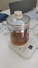 美的（Midea）養(yǎng)生壺大容量煮茶壺燉煮壺電熱燒水壺恒溫保溫自動家用辦公室花茶壺玻璃煮茶器煮小米 【超級新品】-全網(wǎng)爆款 1.8L 曬單實拍圖