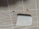 SUIDDY【3C認(rèn)證丨四合一】充電寶自帶線帶插頭器20000毫安大容量Magsafe快充移動(dòng)電源適用蘋果華為小米 頂配版丨2萬毫安時(shí)【自帶線+磁吸+AC插頭】珊瑚橙 曬單實(shí)拍圖