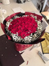 幽客玉品鮮花速遞玫瑰蝴蝶蘭混搭花束生日禮物表白送女友老婆全國同城配送 碎冰藍蝴蝶蘭混搭花束 曬單實(shí)拍圖