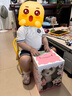 百麗（BeLLE）童鞋女童包頭涼鞋夏季兒童水晶公主鞋寶寶軟底學(xué)步鞋 粉色26 曬單實(shí)拍圖