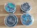 晨光（M&G）文具4#25mm 48只/罐 彩色長尾夾 中號金屬票據(jù)夾 經濟型辦公用品燕尾夾ABS916J4 曬單實拍圖