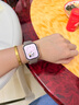 Apple/蘋果 Watch Series 10 智能手表GPS款42毫米玫瑰金色鋁金屬表殼淡桃粉色運動型表帶S/M MX1R3CH/B 曬單實拍圖