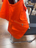 工作服馬甲定制logo印字專業(yè)快遞員物流工裝多口袋工服背心定做裝飾廣告活動宣傳服公益馬夾訂制 橙色 3XL 曬單實拍圖