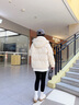 鴨鴨（YAYA）短款羽絨服女2025年冬季新款時尚連帽面包服加厚保暖小個子外套 曬單實拍圖