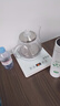 益茶福全自動(dòng)上水電熱水壺茶臺(tái)燒水壺飲水燒水一體機(jī)玻璃底部上水單壺茶幾煮茶壺保溫泡茶壺開水壺煲水壺 1L 藍(lán)光玻璃壺ZC-S516套裝 曬單實(shí)拍圖