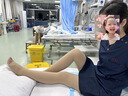 Panapopo醫用靜脈曲張彈力襪女男醫療型治療型小腿二級壓力祙長(cháng)筒襪加長(cháng)XL 曬單實(shí)拍圖