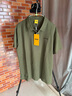 吉普（JEEP）短袖T恤男士夏季polo衫潮流休閑寬松涼感衣服男裝 軍綠 3XL 曬單實(shí)拍圖