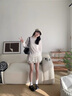 RXXBFB厚底樂(lè )福鞋女2025春秋季新款百搭日系jk制服單鞋配裙子軟底小皮鞋 黑色亮光 37 (235mm) 曬單實(shí)拍圖