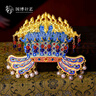 中國國家博物館（NATIONAL MUSEUM OF CHINA）孝端皇后鳳冠金屬AR冰箱貼國風創(chuàng)意裝飾品送朋友特色生日禮物  曬單實拍圖