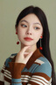 伊燦酒紅色流蘇仿珍珠耳釘女顯臉新年耳環(huán)耳墜2025年新款爆款復(fù)古耳飾 流蘇紅色珍珠耳釘 曬單實(shí)拍圖