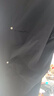 名創(chuàng)優(yōu)品（MINISO）山系機能褲子男戶外運動直筒沖鋒傘兵工裝褲夏季痞帥抽繩休閑褲男 黑色(純色) XL 180 (升級版) 曬單實拍圖