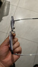 蔡司（ZEISS）鏡片近視眼鏡框男半框防藍光輻射可配帶散光度數眼睛女鈦合金鏡架 升級鈦材 黑銀 眼鏡框( 八大倉庫直發(fā)） 曬單實(shí)拍圖