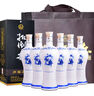 扳倒井 青花瓷 濃香型白酒 38度 700ml*6瓶 整箱裝純糧釀造口糧酒禮品酒 曬單實(shí)拍圖
