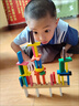 語森憶多米諾骨牌機關(guān)幼兒園6-12歲國家標(biāo)準(zhǔn)兒童益智積木制成人比賽專用 600片+加量機關(guān)+碼+袋+圖 曬單實拍圖