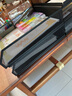 得力（deli）可堆疊金屬文件框欄文件籃文件托盤書立架多層辦公桌面檔案收納盒文件筐置物架五層黑色PB261 曬單實(shí)拍圖