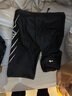 速比濤（Speedo）硅膠泳帽長(cháng)發(fā)泡泡帽防水護耳游泳帽 黑色 曬單實(shí)拍圖