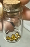 喜上眉梢足金999重工古法金珠散珠3D硬金光面磨砂黃金轉運珠圣誕節禮物女 0.2g【4mm重版光珠單顆】 曬單實(shí)拍圖