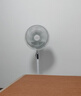 美的（Midea）【颶風(fēng)節(jié)能】七葉柔風(fēng)立式電風(fēng)扇/家用輕音落地扇/臺(tái)式小型風(fēng)扇/大風(fēng)力遙控定時(shí)搖頭風(fēng)扇 SAH35BSJ 曬單實(shí)拍圖