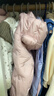 巴拉巴拉童裝兒童羽絨服冬裝男女童保暖外套寶寶上衣舒適戶(hù)外潮款 夢(mèng)幻粉60338-白鴨絨 100 充絨量38g 曬單實(shí)拍圖