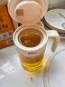 小熊（Bear）油壺 玻璃瓶調(diào)料瓶醬油瓶廚房油罐壺660ml自動開合不掛油CX-JW021 曬單實拍圖