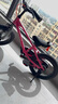 優(yōu)貝（RoyalBaby）易騎兒童自行車(chē)EZ表演車(chē)男女滑步車(chē)腳踏車(chē)二合一5-9歲18寸 樹(shù)莓粉 曬單實(shí)拍圖
