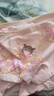 北極絨4條裝兒童內(nèi)褲女童發(fā)育期純棉女孩學(xué)生夏季薄平角短褲寶寶中大童 曬單實拍圖
