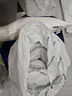 海瀾之家學生宿舍六件套拎包入住被子被芯+三件套+枕芯被褥全套單人宿舍 星辰灰【一站式購齊六件套贈送專屬收納包】 40支 床單款 六件套-5斤被子【床墊90*200厚約5】 曬單實拍圖