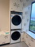 海爾（Haier）云溪3.0 洗烘套裝 10KG直驅(qū)滾筒懶人洗衣機(jī)+雙擎熱泵烘干機(jī)家用 583W+583W家電國(guó)家補(bǔ)貼 曬單實(shí)拍圖