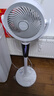 艾美特（AIRMATE）【直流變頻】空氣循環(huán)扇負離子凈化家用語音電風(fēng)扇輕音落地扇臺立式電扇香薰節(jié)能輕音一級能效198 曬單實拍圖