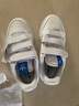 adidas男女小童NY 90魔術(shù)貼經(jīng)典運(yùn)動(dòng)板鞋兒童阿迪達(dá)斯官方三葉草   白/肉色/藍(lán)色   31 曬單實(shí)拍圖