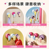 諾室吸盤(pán)掛鉤免打孔強力粘鉤夾子衛生間浴室門(mén)后毛巾晾曬掛架 混色3個(gè) 曬單實(shí)拍圖
