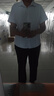 龍偉聯(lián)合2025白色襯衫女內搭春夏親膚透氣抗皺職業(yè)裝商務(wù)休閑面試工服修身 曬單實(shí)拍圖