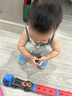 中精質造兒童變形彈射大卡車貨車軌道車工程收納貨柜玩具車汽車2男孩禮物3 彈射軌道車//90CM配四個車 曬單實拍圖
