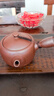 K-UNING日本進(jìn)口泡茶壺萬(wàn)古燒急須壺陶瓷茶壺日式茶具單手茶壺橫手急須 1.5號 棗無(wú)地  250ml 曬單實(shí)拍圖