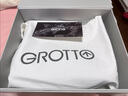 GROTTO個樂經典黑石hobo包大小號植鞣綿羊皮腋下單肩斜挎軟包通勤禮物 經典黑 金標S 曬單實拍圖