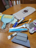 利嘉爾寶 窗戶凹槽清潔套裝 縫隙刷溝槽死角清理工具新房開荒保潔打掃神器 家用多功能清潔套裝【含收納袋】 曬單實拍圖