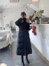 妤遇（YUUZYUUS）品牌女裝羽絨服女長(zhǎng)款過(guò)膝2025冬季新款收腰顯瘦白鴨絨加厚外套 米白色【狐貍毛領(lǐng)】 M 建議105-118斤穿 曬單實(shí)拍圖