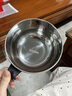 JCZS德國品牌不銹鋼泡面碗折疊帶蓋碗宿舍用學(xué)生碗筷套裝方便面碗個(gè)人 加厚加大款【尊貴黑】可泡2包面 曬單實(shí)拍圖
