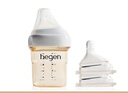 HEGEN海格恩奶瓶嬰兒PPSU奶瓶仿母乳防脹氣寬口徑新生兒奶瓶奶嘴進(jìn)口 150ml 奶瓶+0段奶嘴（新生兒推薦） 曬單實(shí)拍圖