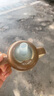 日康（rikang）兒童保溫杯 水杯316不銹鋼學(xué)生吸管杯小月齡專(zhuān)屬B4021-1棕色260ML 曬單實(shí)拍圖