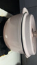 琺寶（staub） 陶瓷小碗蒸蛋碗布丁碗甜品碗寶寶輔食碗燉盅燉湯盅飯碗帶蓋10cm 蜜桃粉 曬單實(shí)拍圖