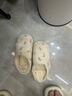 愛寶適月子鞋春秋孕產(chǎn)婦加厚軟底鞋包跟拖鞋家居鞋可外穿38-39碼 M421 曬單實(shí)拍圖
