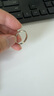 陳銀匠S999足銀戒指男女士單身活口食指尾戒素圈光面銀戒子送男朋友老公 曬單實(shí)拍圖