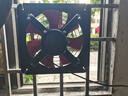 紅雙喜（RED DOUBLE HAPPINESS）廚房排氣扇16吋大風(fēng)力方形加強型工業(yè)排風(fēng)扇金屬鐵強勁大功率墻壁窗式油煙換氣扇抽風(fēng)機DY 10寸7葉單網(wǎng)【窗墻孔距256mm*256mm】 免打孔/贈扎 曬單實(shí)拍圖