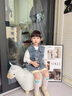 G.DUCKKIDS小黃鴨童裝兒童馬甲春秋2024新款女童牛仔馬夾外穿坎肩無(wú)袖外套 藍色 140 (建議身高130cm 10-11歲cm 曬單實(shí)拍圖